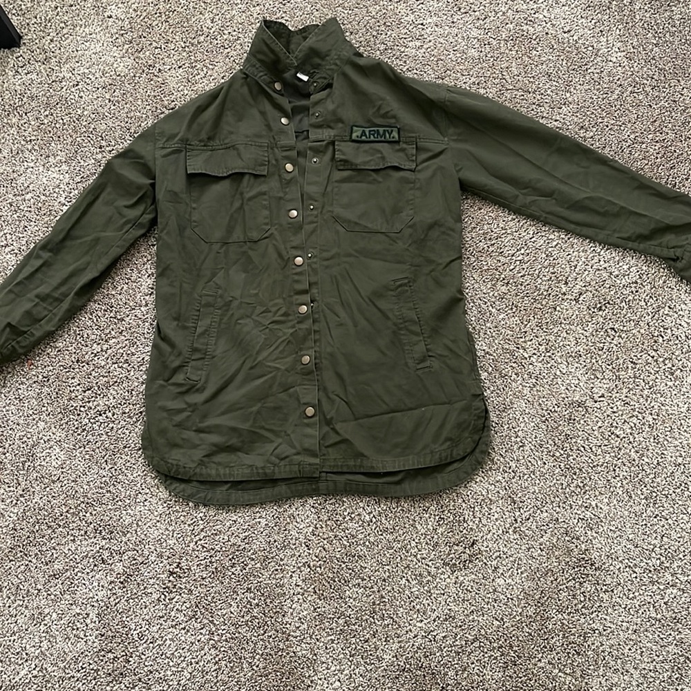 Forever 21 Army green jacket